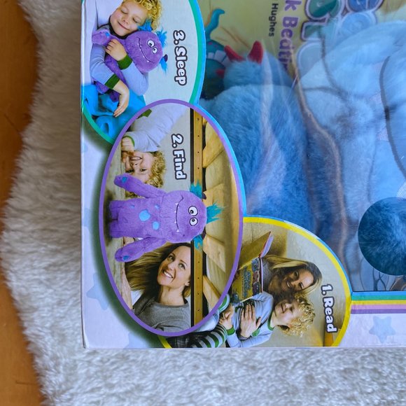 Snuggle Monster Hide Seek Bedtime Storybook And Plush NIB - Picture 12 of 13